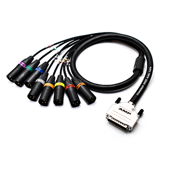 G1901｜8-channel audio cable DB25-XLR DB25 to XLR female